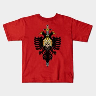 Albanian Eagle Kids T-Shirt